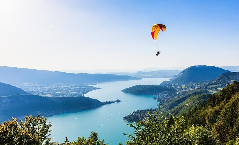 parapente montagne