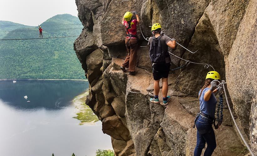 via ferrata montagne