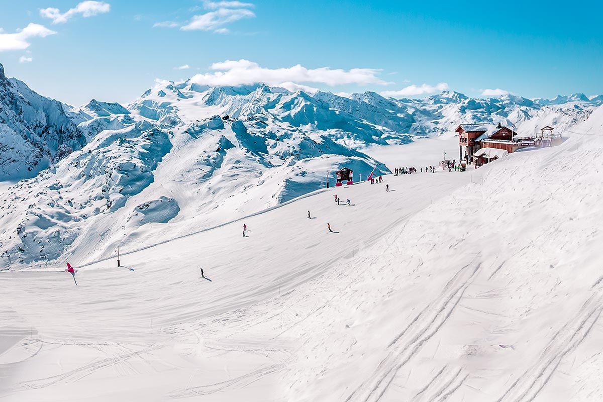 domaine skiable les 3 Vallées