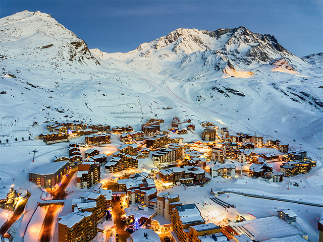 val thorens - meilleure station en terme d'altitude