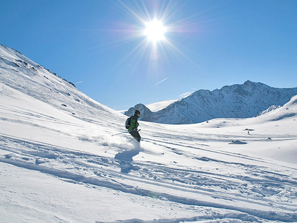 ou aller montagne hiver Arc 2000