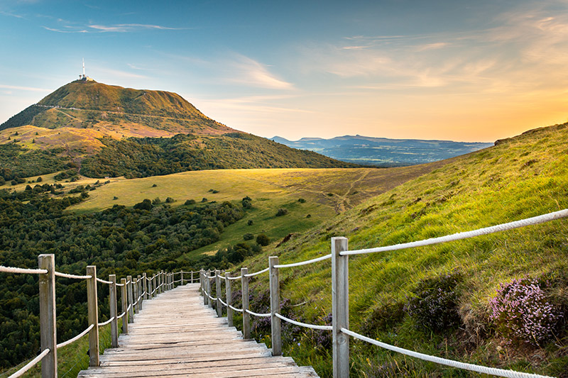 paysage de montagne - puy de dome