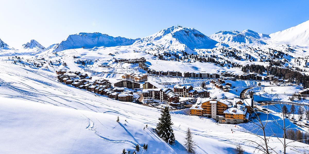 La Plagne en hiver