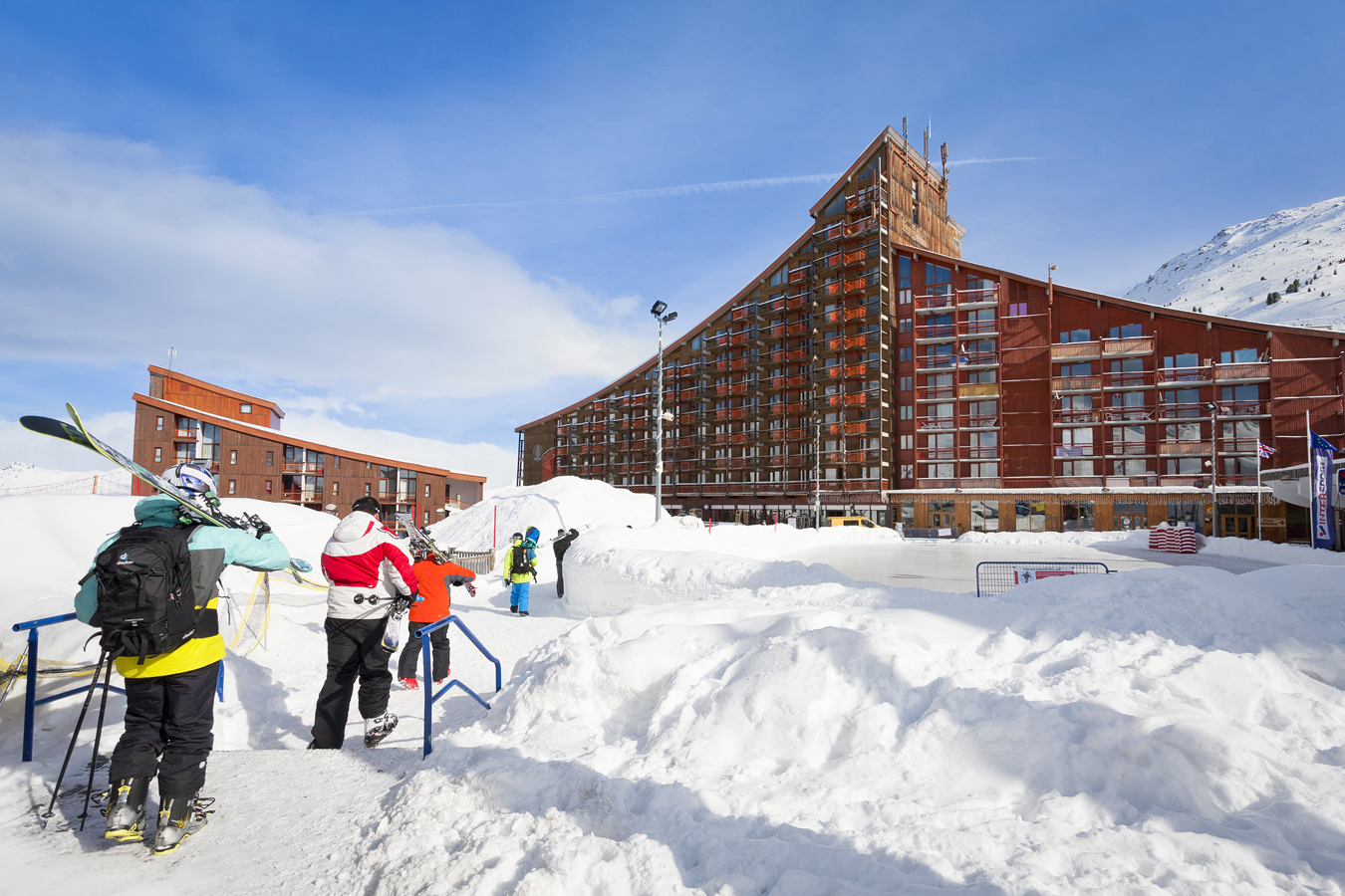 séjour ski pension complète Les Arcs