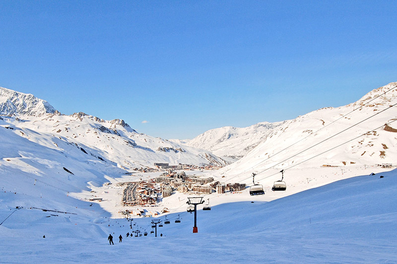 Tignes en décembre