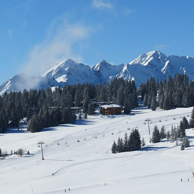 station de ski familiale Les Saisies