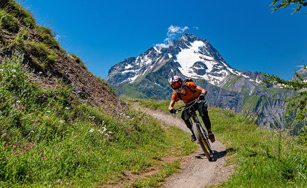 station montagne été Arêches Beaufort VTT