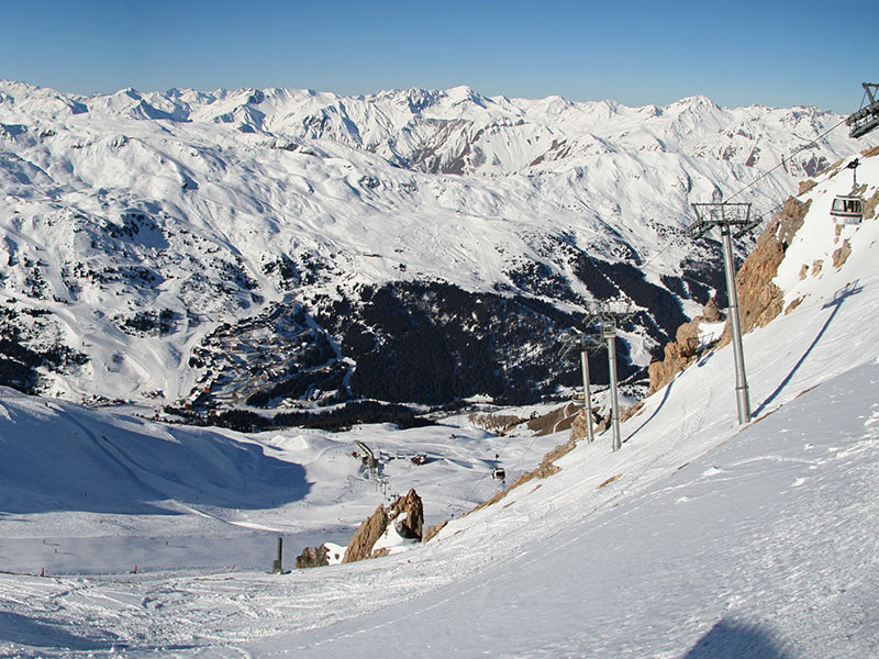 enneigement Méribel