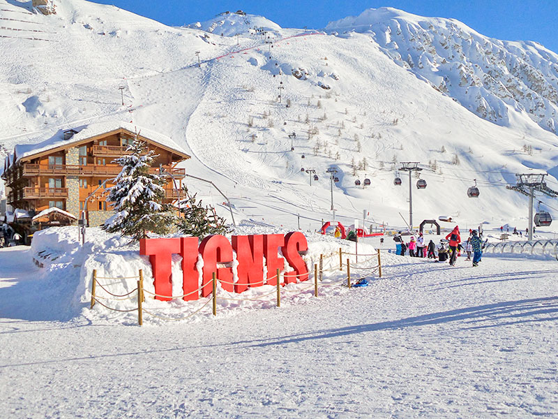 enneigement tignes