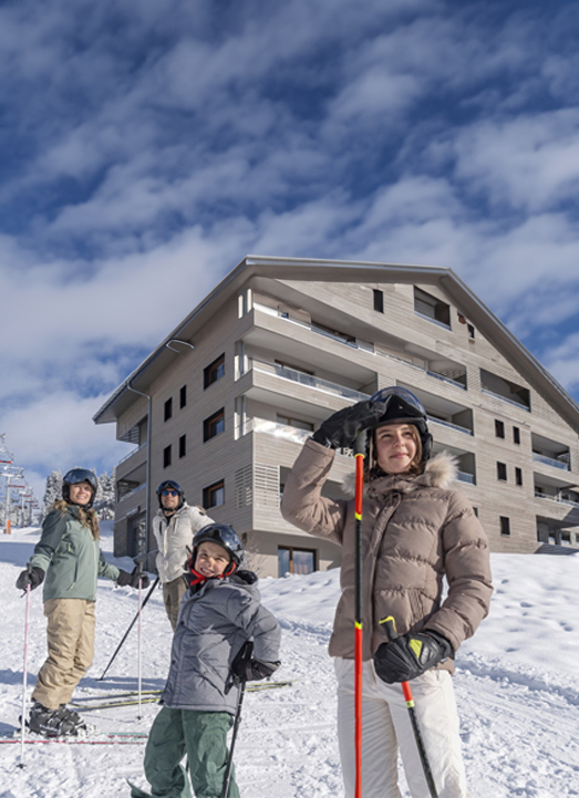 In February, head for the peaks